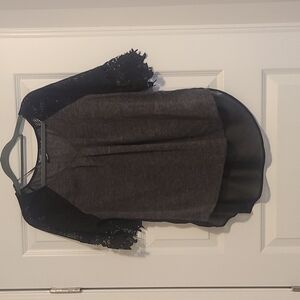 Nwt Miss Me Lace & Sheer Top sz Medium